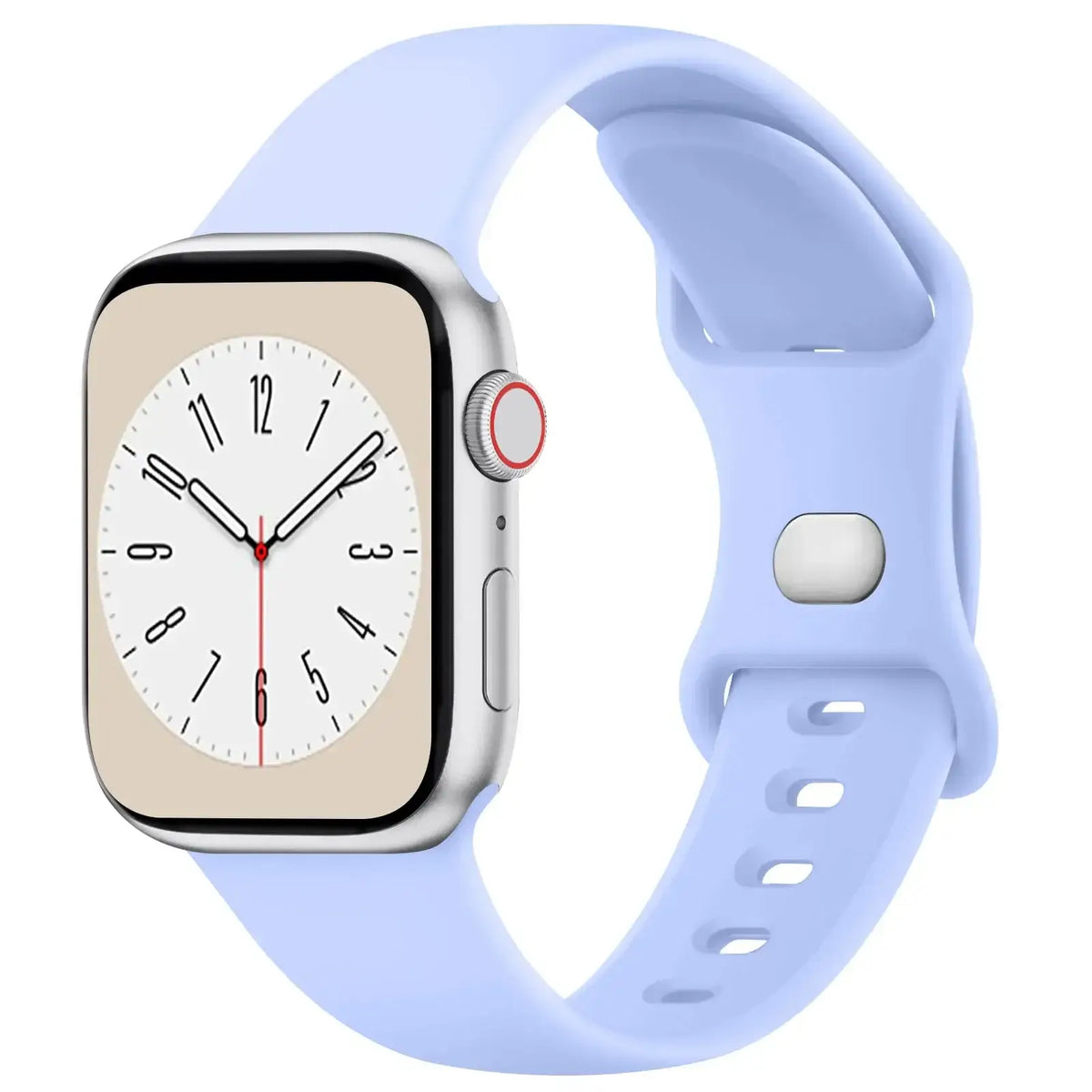 Siliconen Smartwatch Bandje - Ademend Flexibel Horlogeband Verstelbaar Comfortabel - Voor Alle Pols Maten