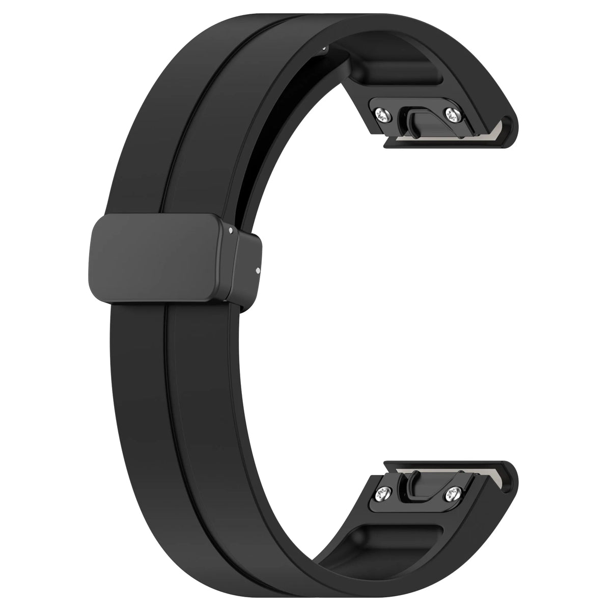 Siliconen Smartwatchbandje 20mm 22mm 26mm Verstelbaar Sportvriendelijk Comfortabel Stijlvol Horlogebandje