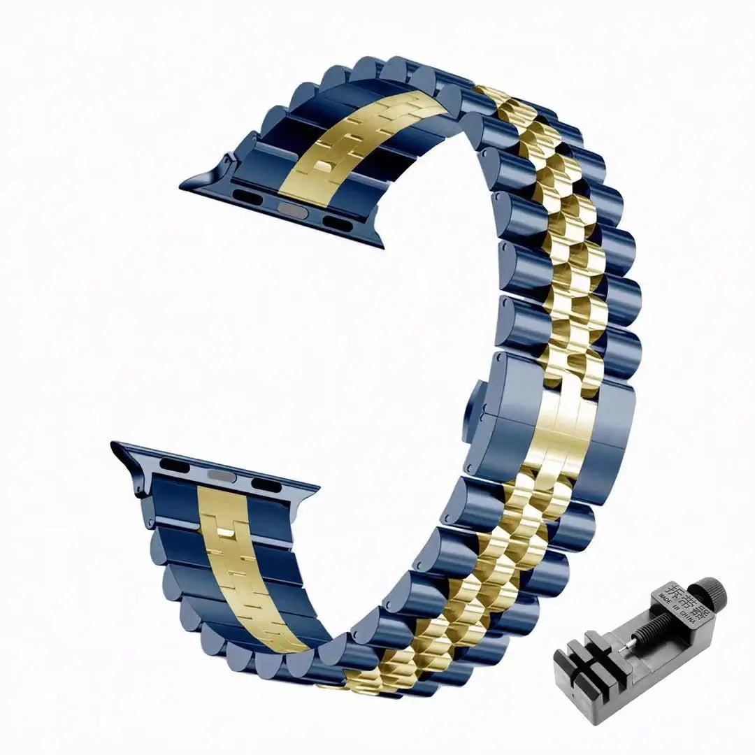 Roestvrijstalen Smartwatch Bandje Verstelbaar Metalen Polsband Universeel Elegant Design Horlogeband