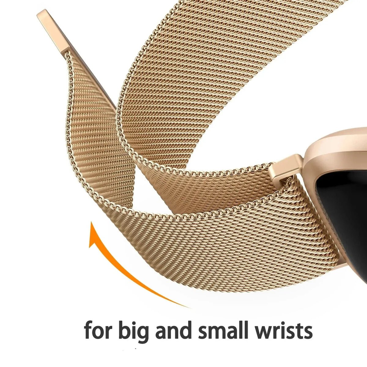 Metalen Smartwatch Horlogeband Staal Universeel Verstelbaar Lichtgewicht Verwisselbaar Polsband Accessoire
