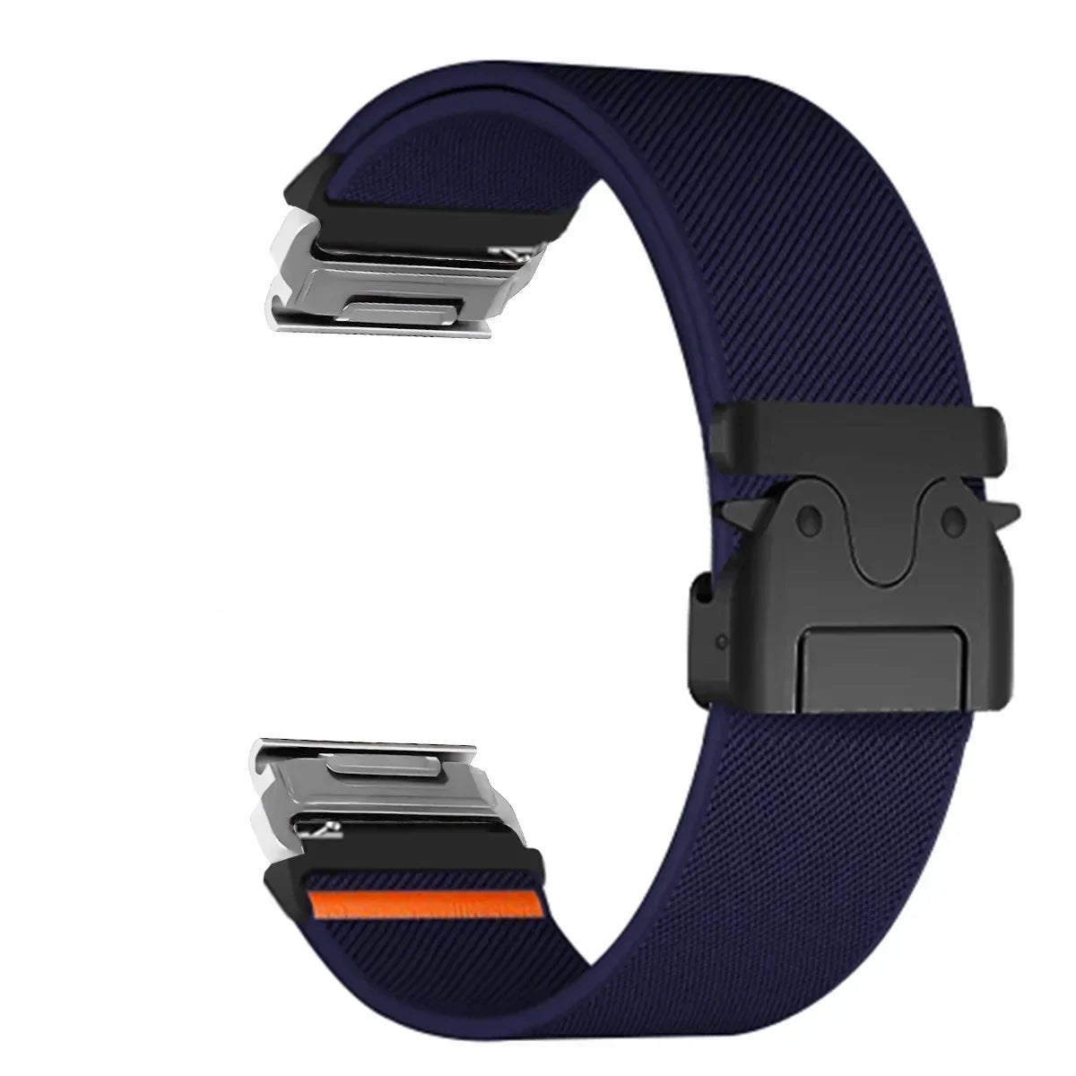 Nylon Smartwatch Bandje 22-26mm Militair Design Verstelbaar Unisex Polsband Sportief Universeel Compatibel