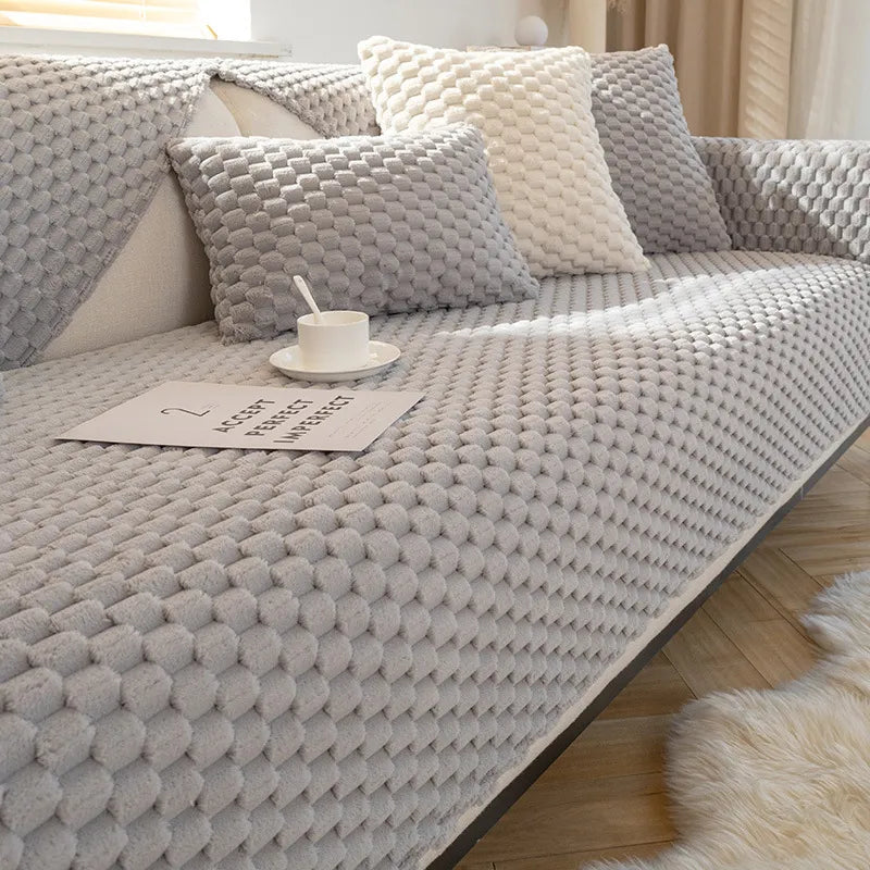 Fluweelzachte Plaid met Antislip - Luxe Comfort voor Bank & Bed in Diverse Kleuren