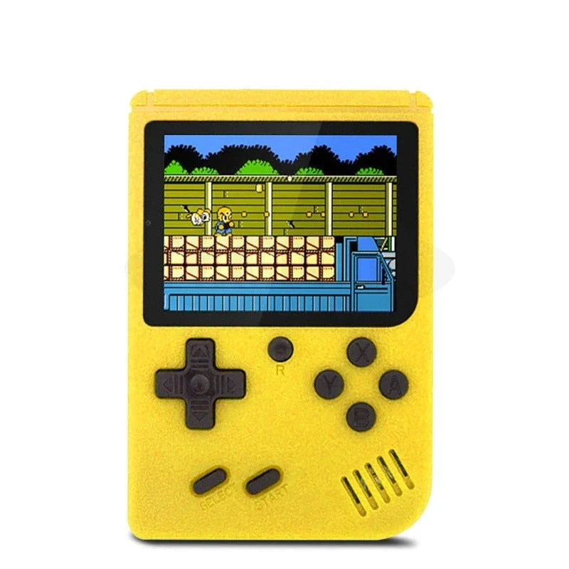 Retro Draagbare Spelconsole met 400 Klassieke Games - 3 Inch LCD Scherm & TV Aansluiting