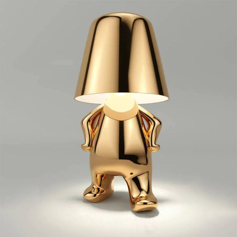 Draadloze Oplaadbare Sfeerlamp Met Warm Licht En Touchbediening Voor Rustige Interieurs