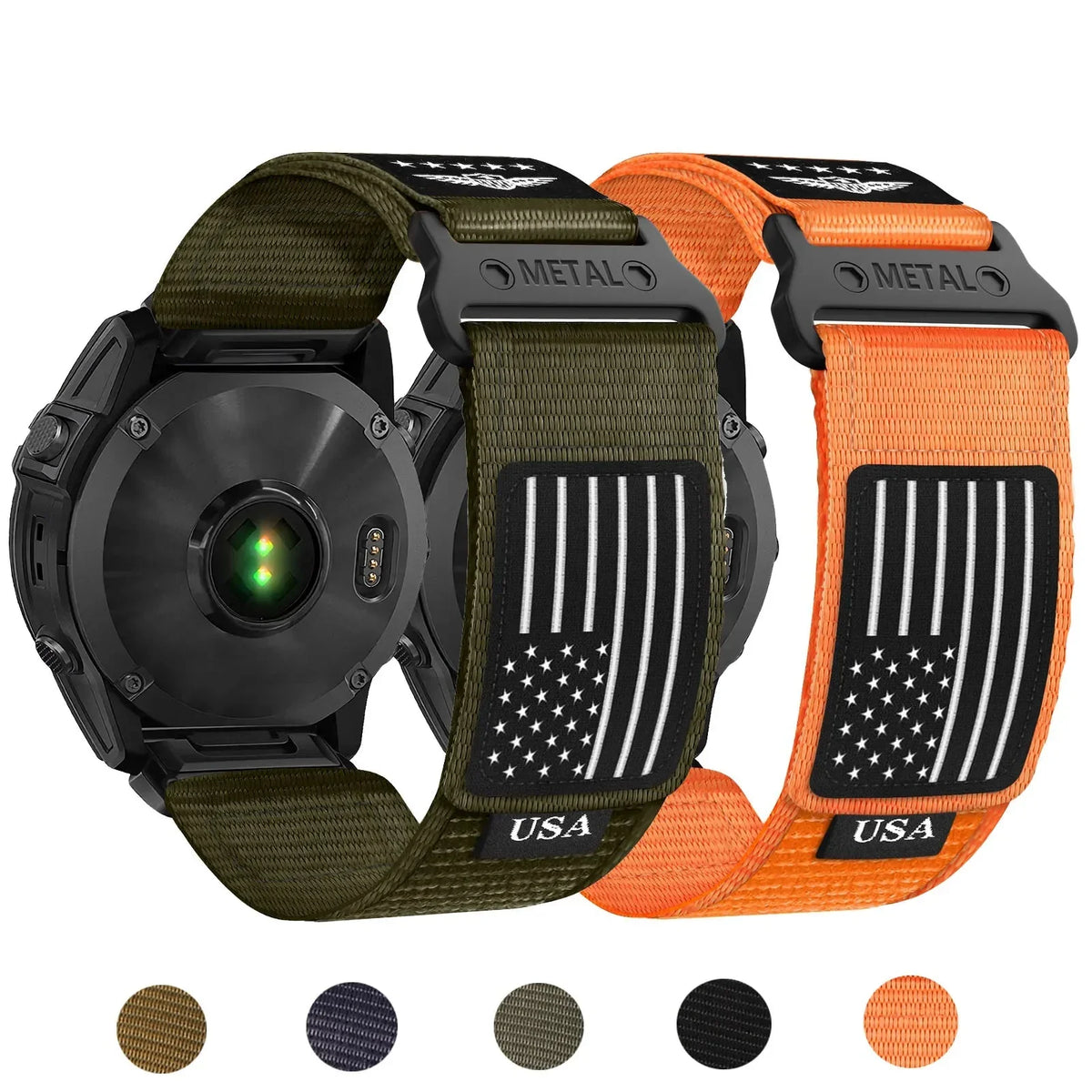 Nylon Smartwatch Bandje Sportief Ademend Universeel 20mm 22mm 26mm Verstelbaar Polsband Horlogeband Actief