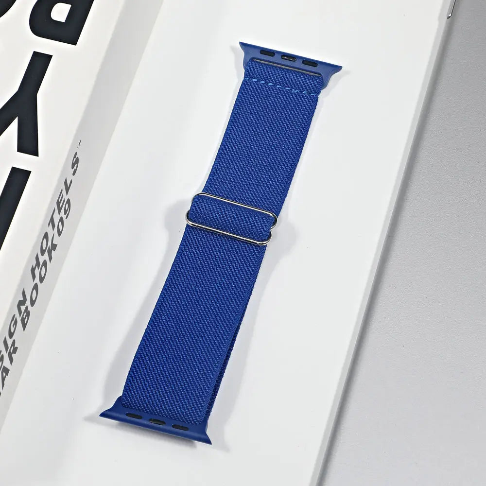 Nylon Sportband voor Smartwatch Ademend Verstelbaar Stijlvol Comfortabel Horloge Bandje voor Dagelijks Gebruik