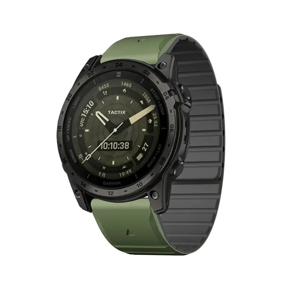 Siliconen Smartwatch Bandje met Magnetische Sluiting - Verwisselbare Horlogeband 22mm 26mm Sporthorloge