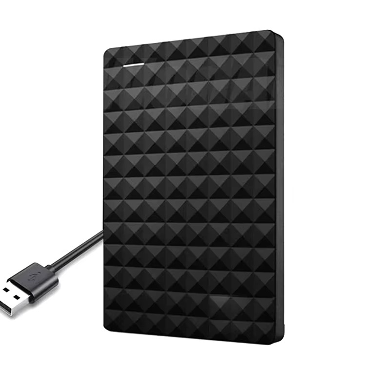Externe Harde Schijf 8TB USB 3.0 Zwart Compacte Draagbare Gegevensopslag voor Computer Laptop en Pc Backup