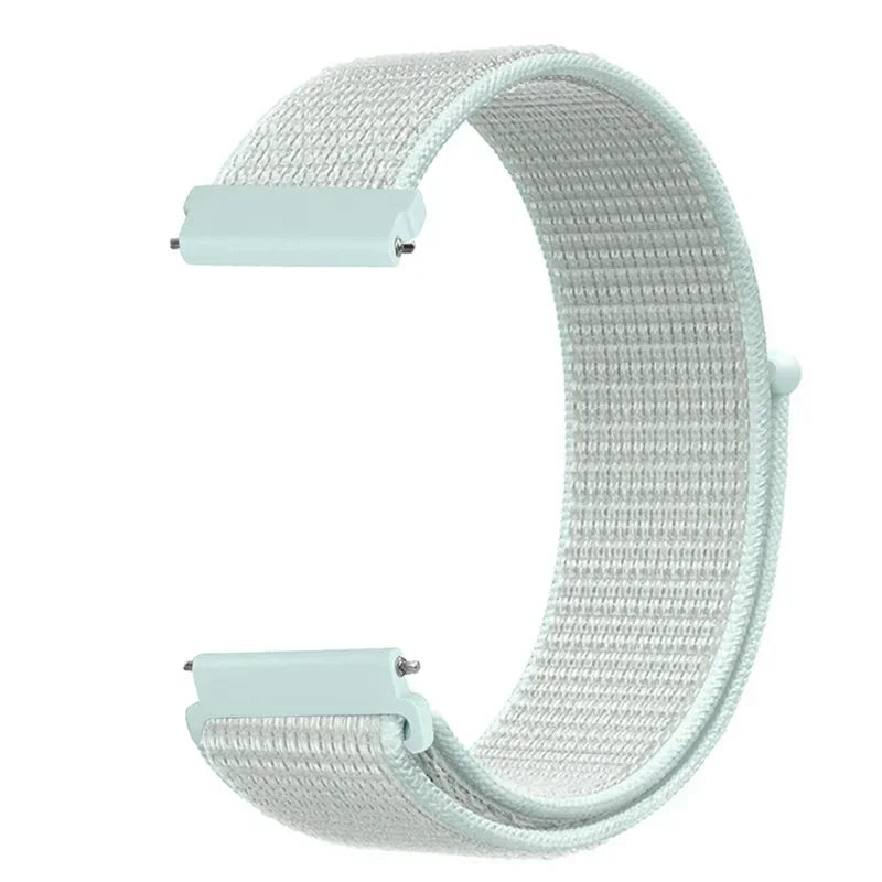 Verstelbare Nylon Sportband voor Smartwatch 20mm 22mm Ademend Polsband Sporthorloge Lichtgewicht Fitness
