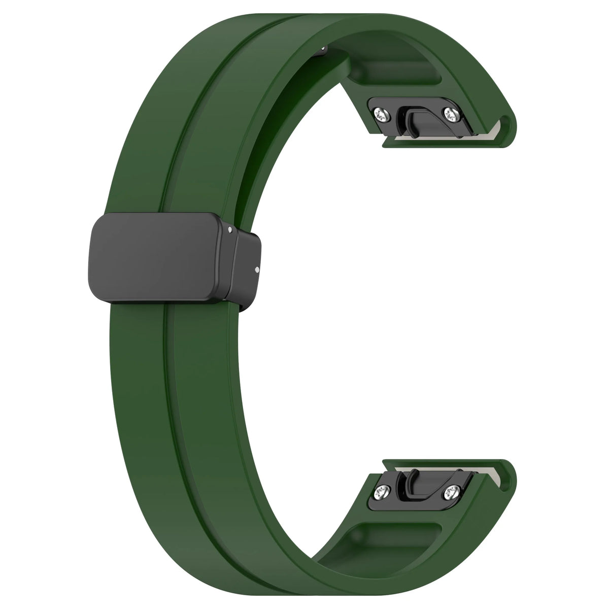 Siliconen Smartwatchbandje 20mm 22mm 26mm Verstelbaar Sportvriendelijk Comfortabel Stijlvol Horlogebandje