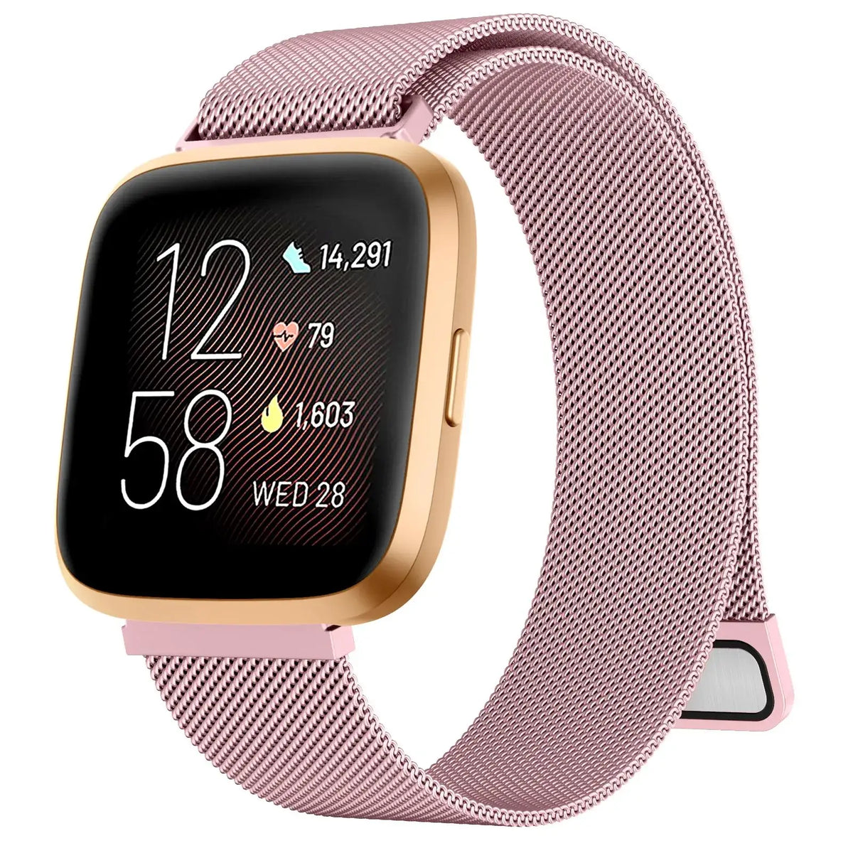 Metalen Smartwatch Horlogeband Staal Universeel Verstelbaar Lichtgewicht Verwisselbaar Polsband Accessoire