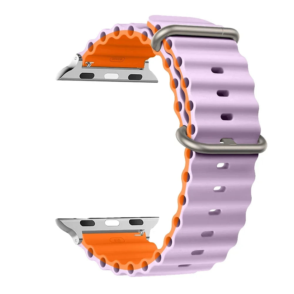 Siliconen Smartwatch Bandje Waterbestendig Ademend Unisex Horlogeband Sportarmband Vervangingsband Polsband