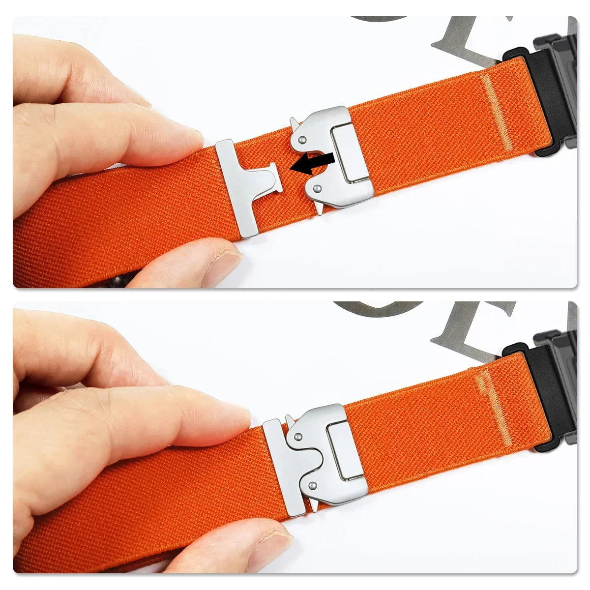 Nylon Smartwatch Bandje 22-26mm Militair Design Verstelbaar Unisex Polsband Sportief Universeel Compatibel