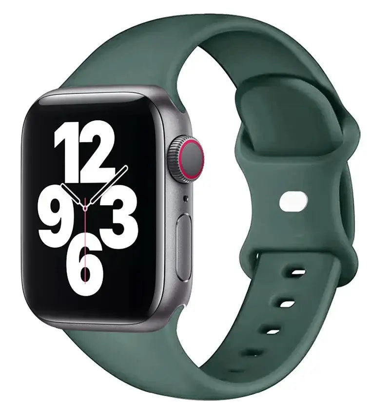 Siliconen Smartwatchband Waterbestendig Flexibel Sportbandje Zachte Horlogeband voor Actief Dagelijks Gebruik