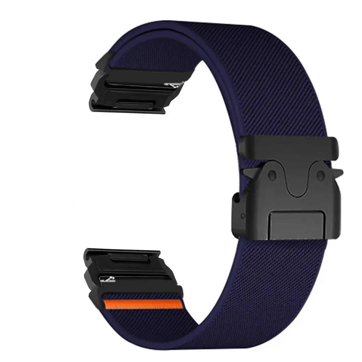 Nylon Smartwatch Bandje 22-26mm Militair Design Verstelbaar Unisex Polsband Sportief Universeel Compatibel