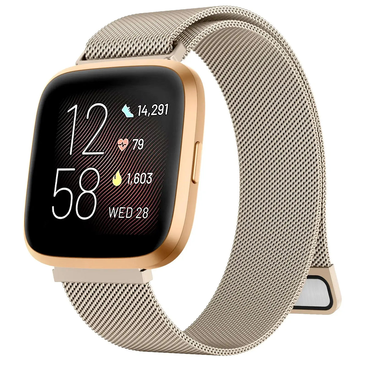 Metalen Smartwatch Horlogeband Staal Universeel Verstelbaar Lichtgewicht Verwisselbaar Polsband Accessoire