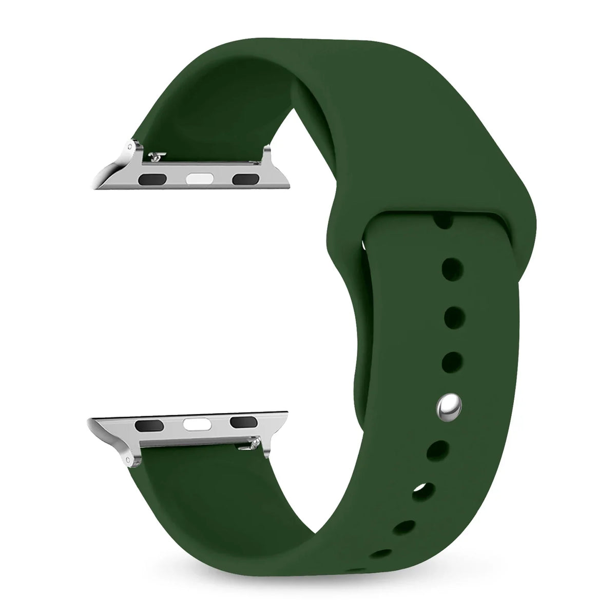 Siliconen Horlogeband Waterdicht met Verstelbare Sportgesp voor Smartwatch 38-49mm Sportief Comfortabel