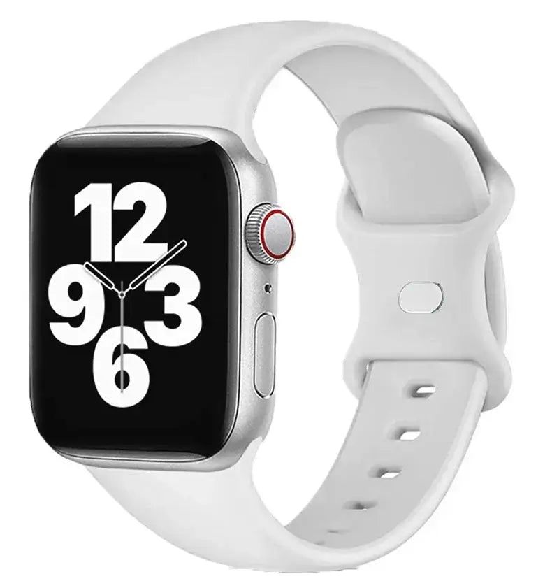 Siliconen Smartwatchband Waterbestendig Flexibel Sportbandje Zachte Horlogeband voor Actief Dagelijks Gebruik