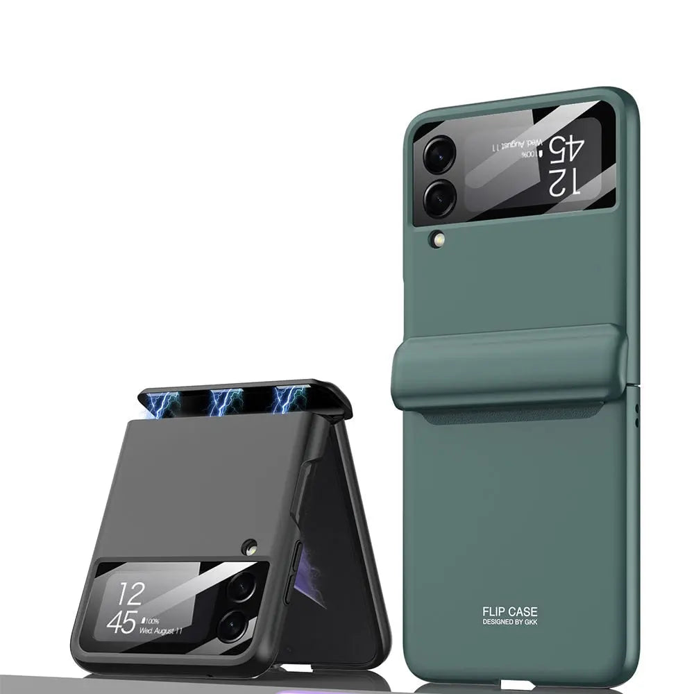 Beschermhoes Samsung Galaxy Z Flip 4 met Draadloos Laden Valbestendig Flexibel Design Duurzame Telefoonhoes
