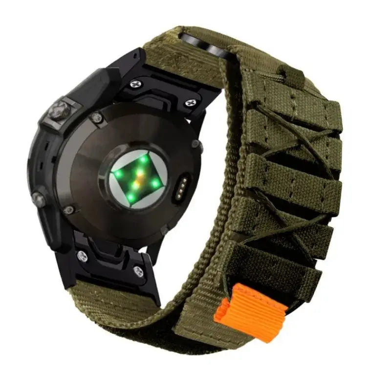 Nylon Klittenband Horlogeband met Verstelbare Sluiting voor Smartwatch 22mm 26mm Premium Ademend Sportief