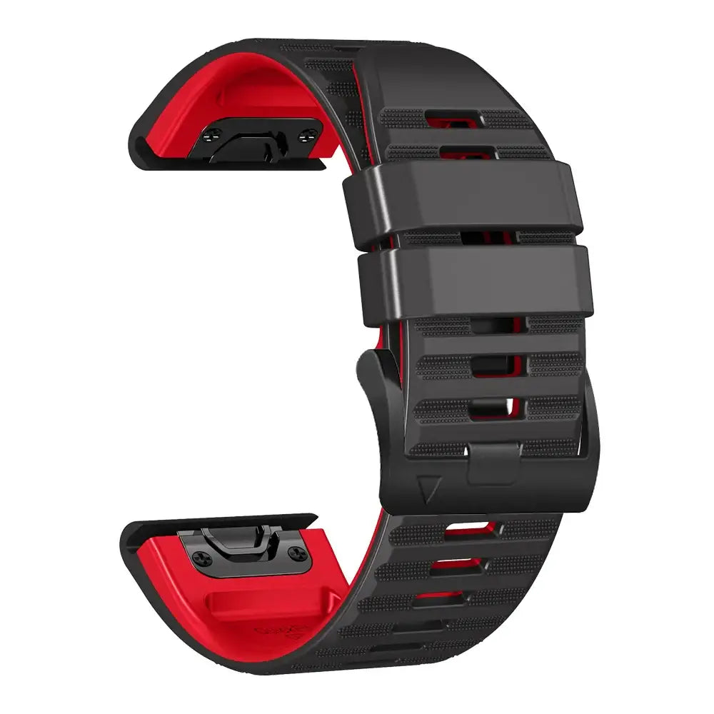 Siliconen Horloge Bandje Camouflage Print Verstelbaar Sportief 22mm 26mm Verwisselbaar Polsband Unisex