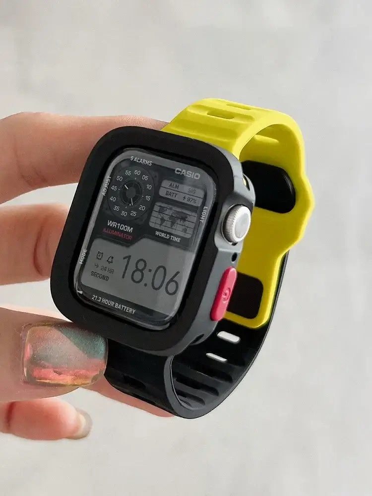 Siliconen Smartwatch Bandje Flexibel Comfortabel met Snelsluiting Sportarmband 38-49mm Universeel Vervanging