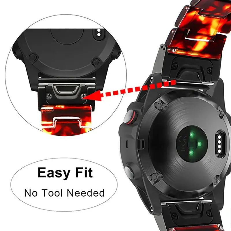 Hars Horlogeband met QuickFit Sluiting 20mm 22mm 26mm Sportief Polsbandje voor Smartwatch en Sporthorloge