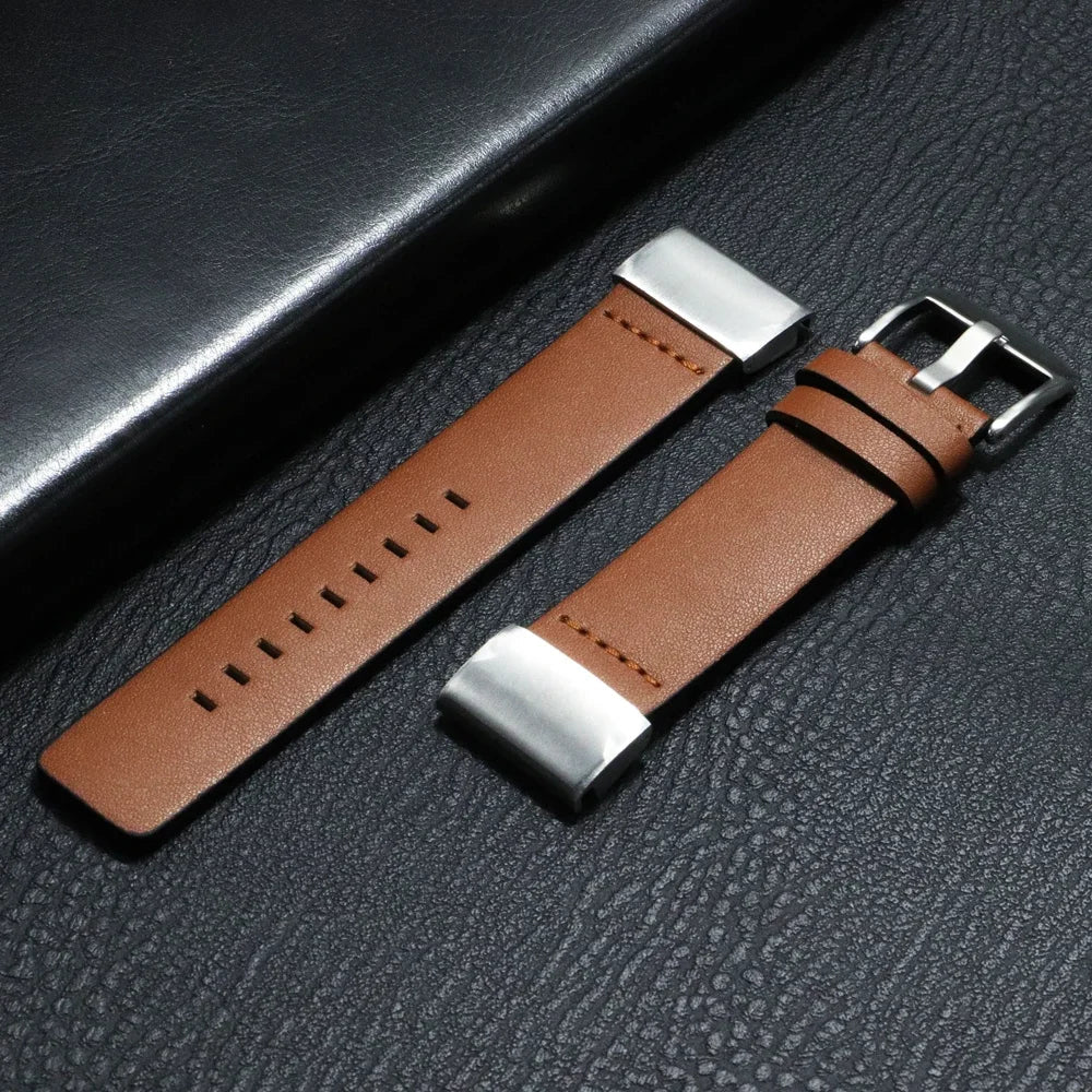 Leren Horlogeband met Snelsluiting 20mm 22mm 26mm Smartwatch Polsband Unisex Bruin Zwart Blauw Verstelbaar