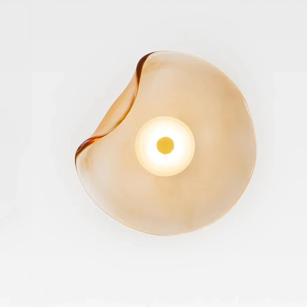 Glazen Wandlamp met LED-verlichting - Modern Design voor Interieur