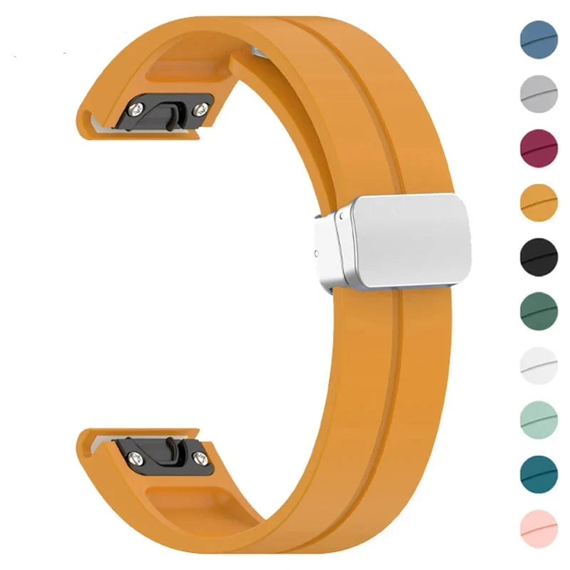 Siliconen Smartwatchbandje 20mm 22mm 26mm Verstelbaar Sportvriendelijk Comfortabel Stijlvol Horlogebandje