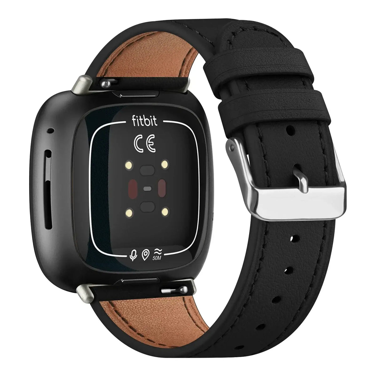 Leren Smartwatch Bandje Verstelbaar Sporthorloge Armband Vervanging Polsband voor Dames en Heren活动追踪