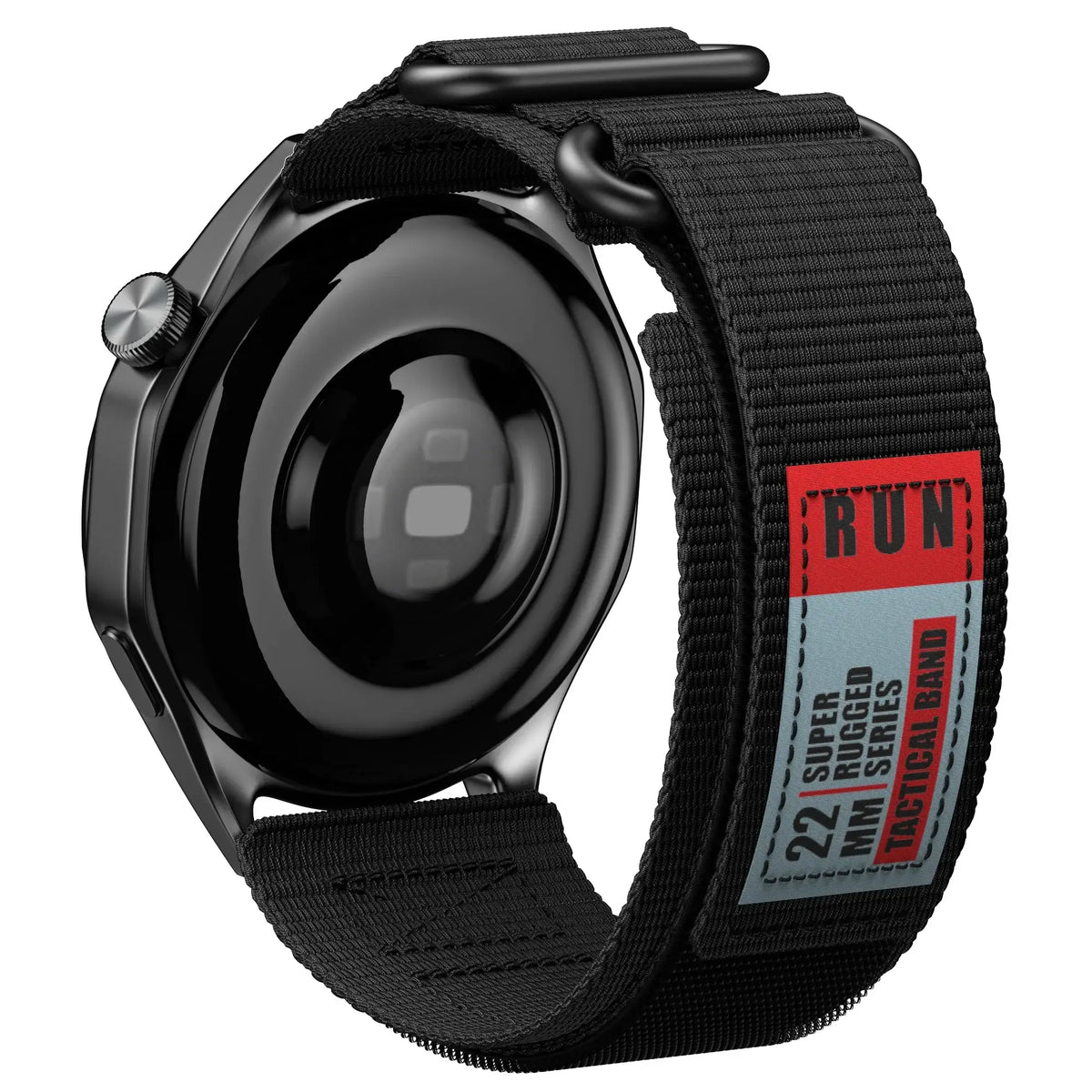 Smartwatch Bandje Nylon met Klittenband Verstelbaar 20mm 22mm Sportief Ademend Polsband voor Hardlopen Fitness