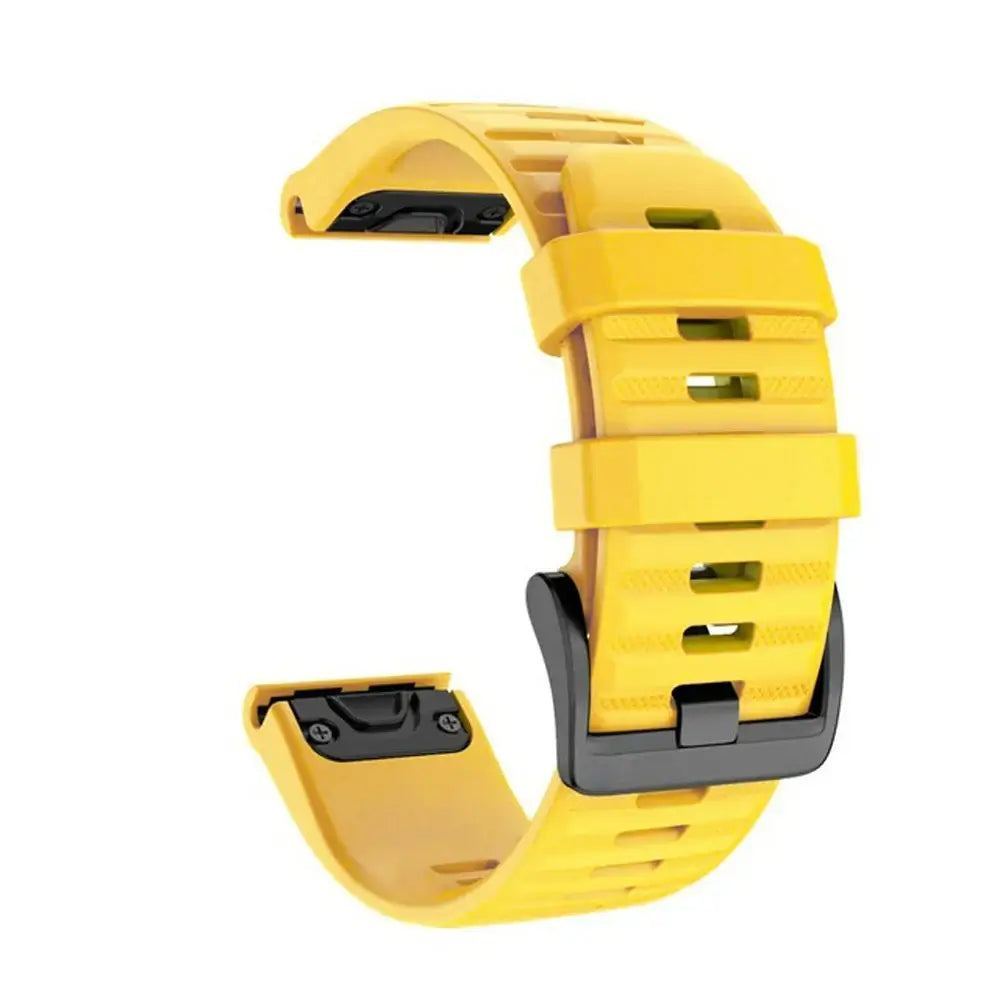 Siliconen Horlogebandje Sportief QuickFit Verwisselbaar Polsband voor Smartwatch Fitness 20mm 22mm 26mm
