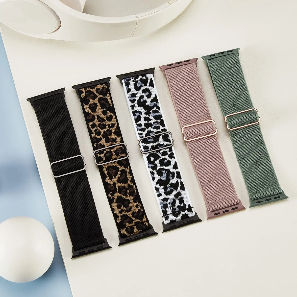 Nylon Sportband voor Smartwatch Ademend Verstelbaar Stijlvol Comfortabel Horloge Bandje voor Dagelijks Gebruik