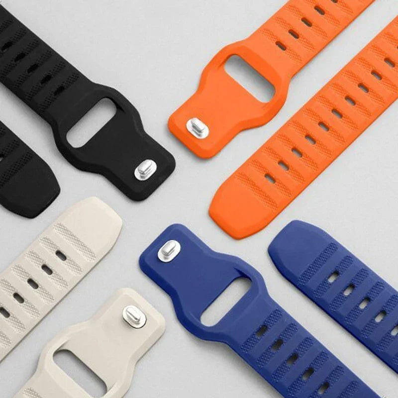 Sporthorlogeband Siliconen Geventileerd voor Smartwatch 40mm 44mm 46mm 47mm Fitnessband Training Sport