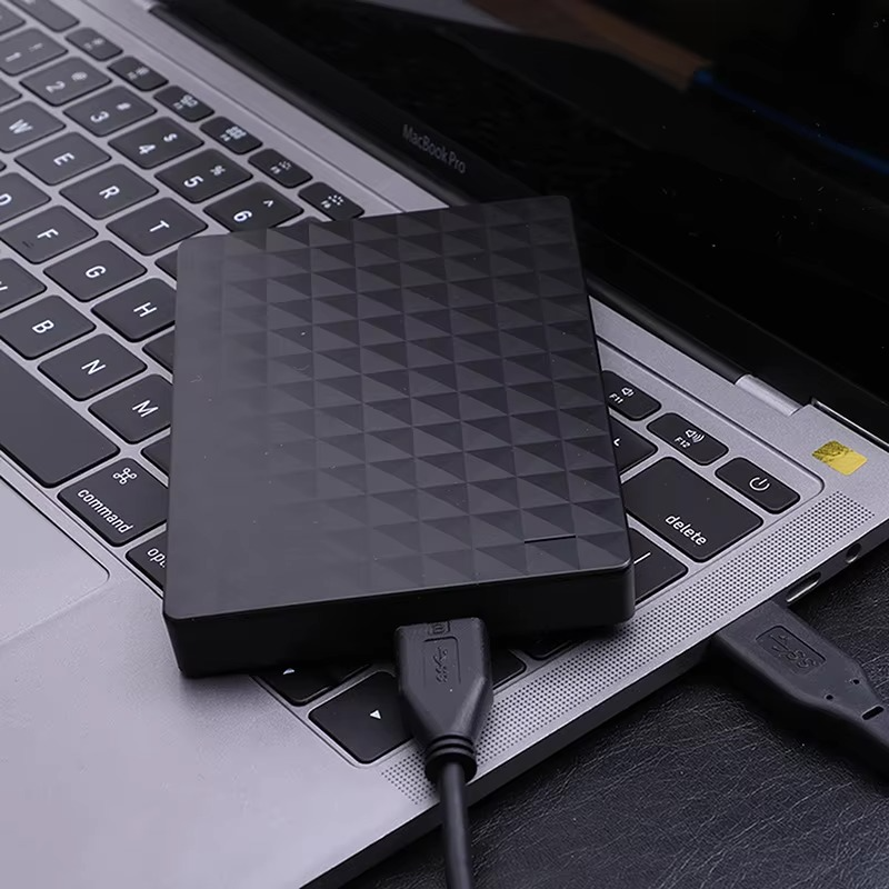 Externe Harde Schijf 8TB USB 3.0 Zwart Compacte Draagbare Gegevensopslag voor Computer Laptop en Pc Backup