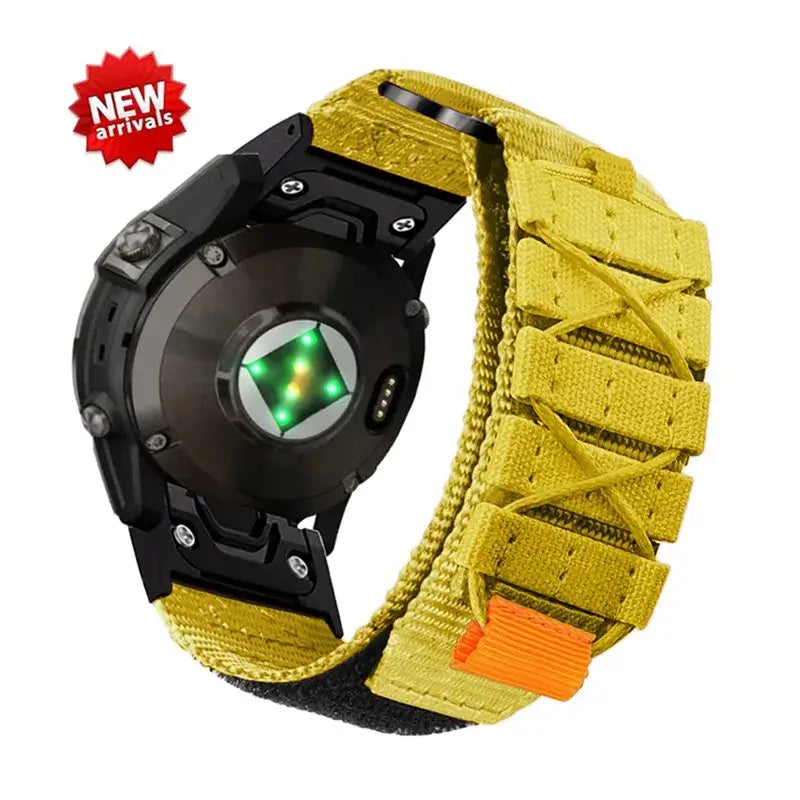 Nylon Klittenband Horlogeband met Verstelbare Sluiting voor Smartwatch 22mm 26mm Premium Ademend Sportief