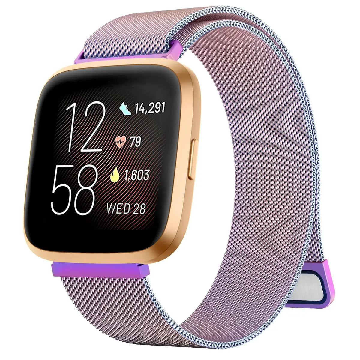 Metalen Smartwatch Horlogeband Staal Universeel Verstelbaar Lichtgewicht Verwisselbaar Polsband Accessoire