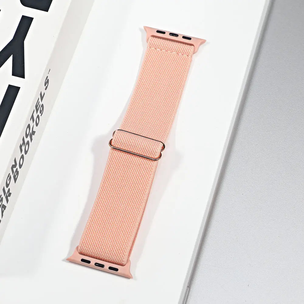 Nylon Sportband voor Smartwatch Ademend Verstelbaar Stijlvol Comfortabel Horloge Bandje voor Dagelijks Gebruik