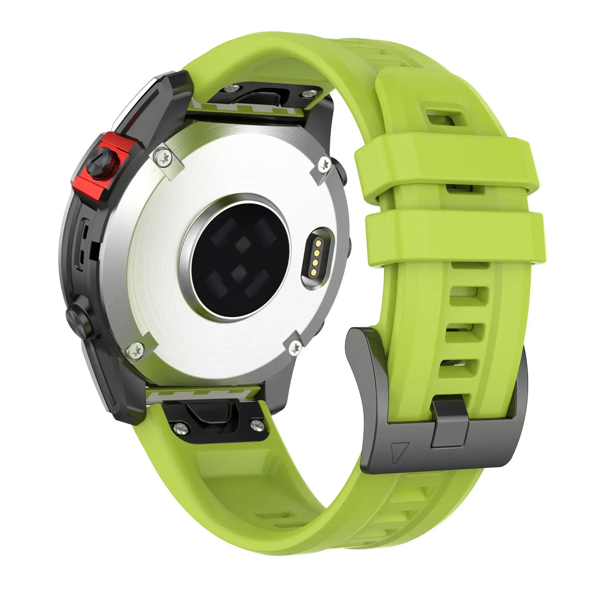 Siliconen Smartwatch Band 20mm 22mm 26mm Verstelbaar Sporthorloge Polsband Vervangingsbandje Comfortabel