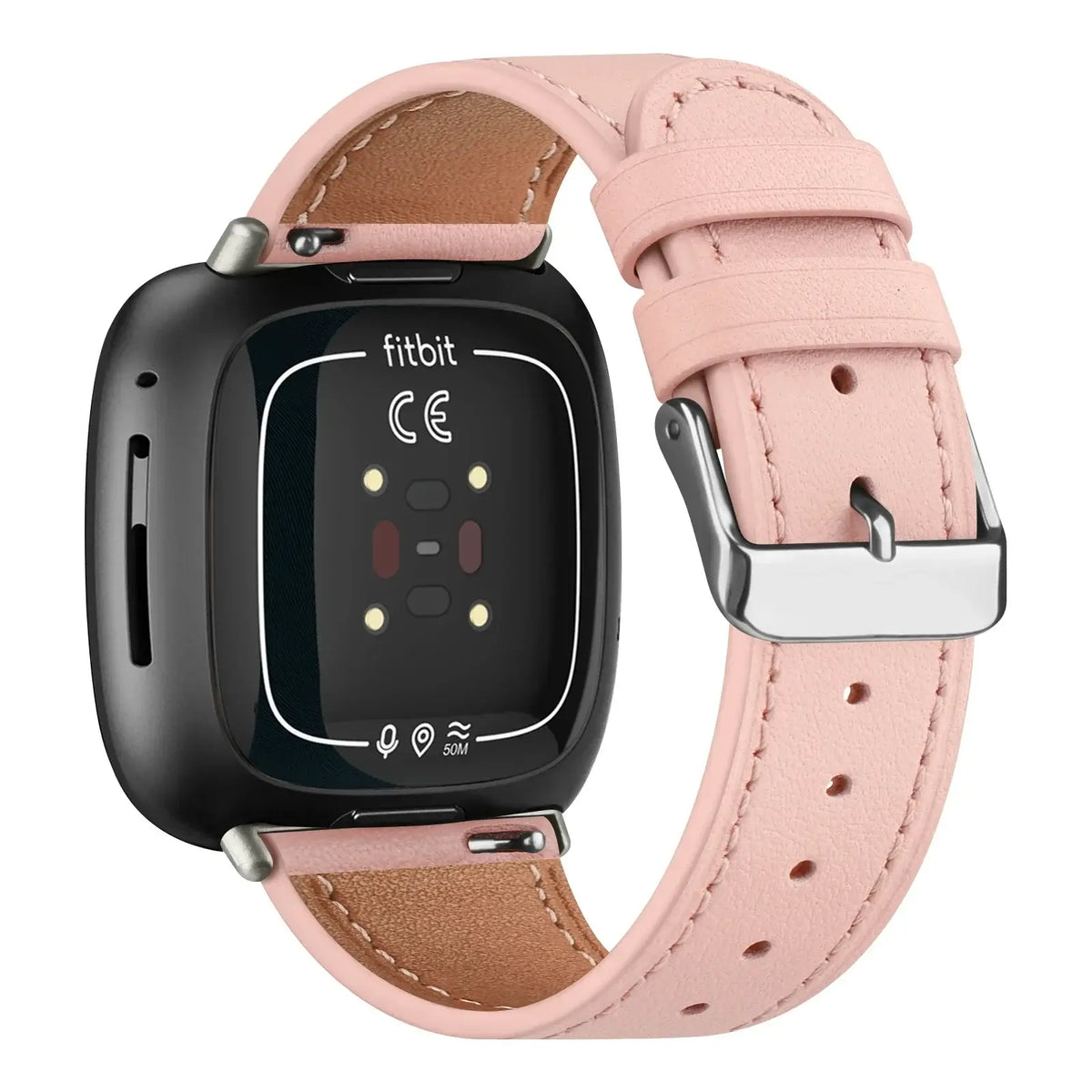 Leren Smartwatch Bandje Verstelbaar Sporthorloge Armband Vervanging Polsband voor Dames en Heren活动追踪