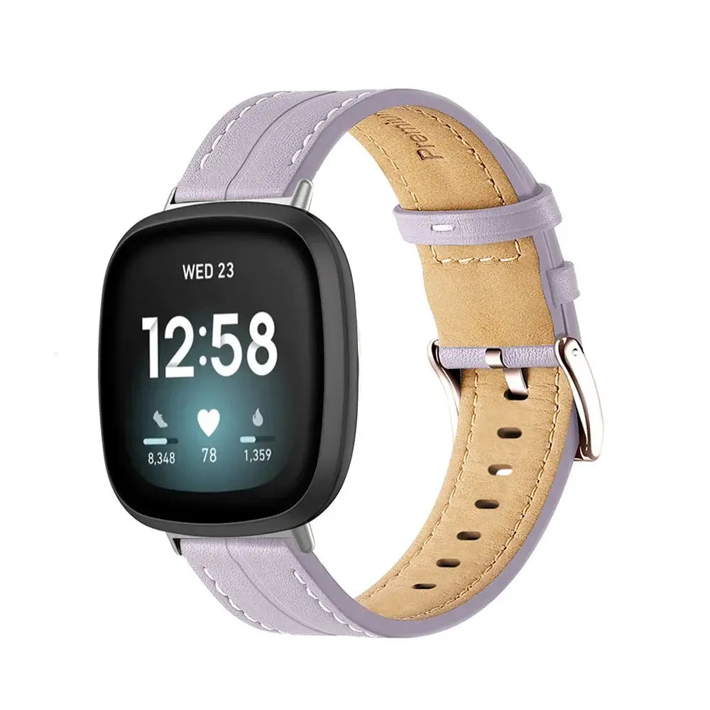 Lederen Smartwatch Bandje Verstelbaar Polshorloge Band Leer Premium Stijlvol Vervangingsbandje Accessoire