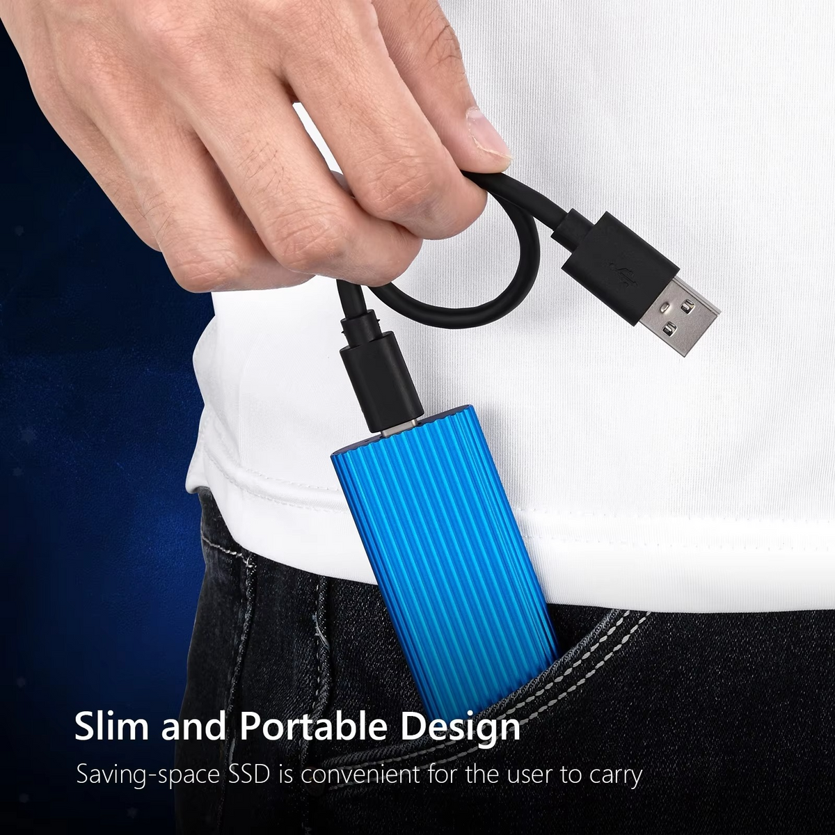 Draagbare Externe SSD - USB 3.1 Solid State Drive - 8TB tot 16TB Opslagcapaciteit voor Laptop Desktop