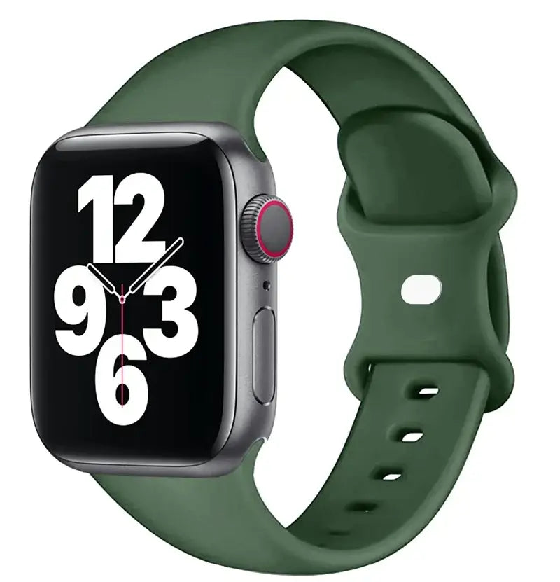 Siliconen Smartwatchband Waterbestendig Flexibel Sportbandje Zachte Horlogeband voor Actief Dagelijks Gebruik