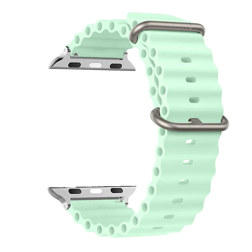 Siliconen Smartwatch Bandje Waterbestendig Ademend Unisex Horlogeband Sportarmband Vervangingsband Polsband