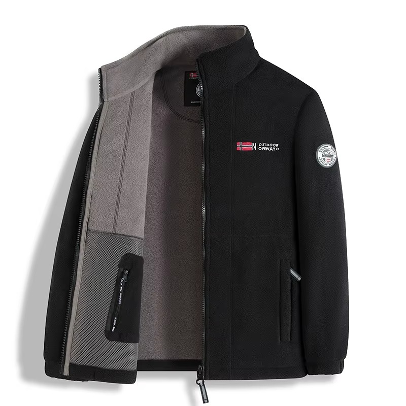 Sherpa Fleece Bodywarmer Heren Winter Warm Mouwloos Vest Outdoor Comfort Laag voor Dagelijks Gebruik