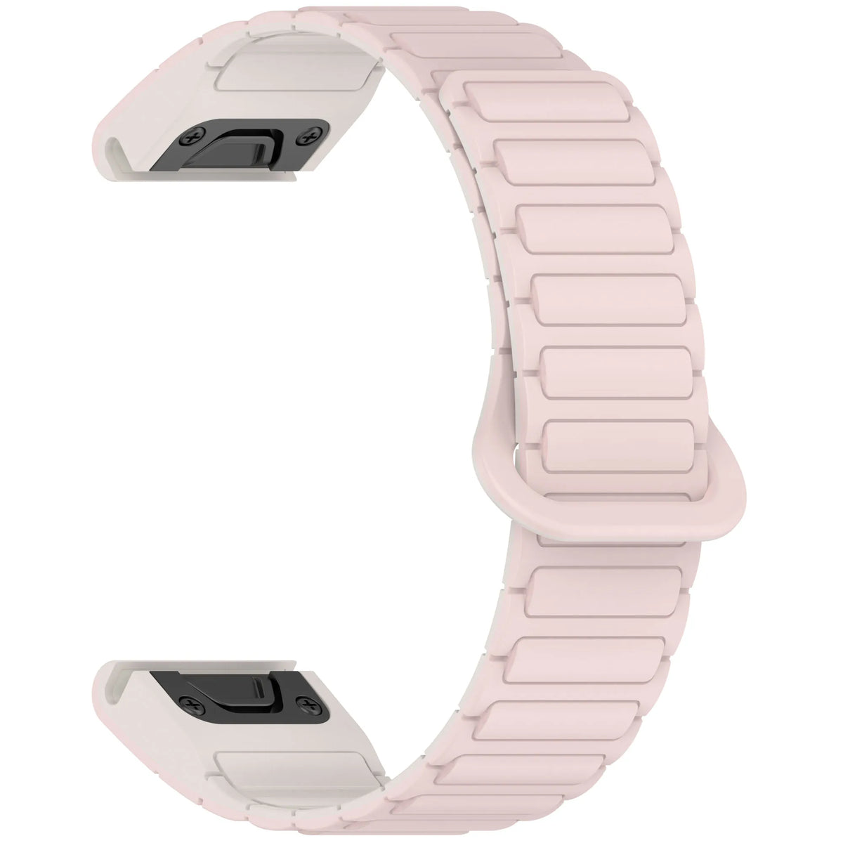 Magnetische Siliconen Smartwatch Band 20mm 22mm 26mm Verstelbaar Sportarmband Waterdicht Comfortabel Horloge