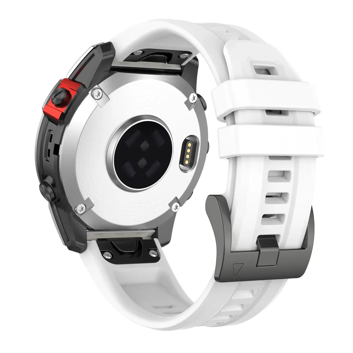 Siliconen Smartwatch Band 20mm 22mm 26mm Verstelbaar Sporthorloge Polsband Vervangingsbandje Comfortabel