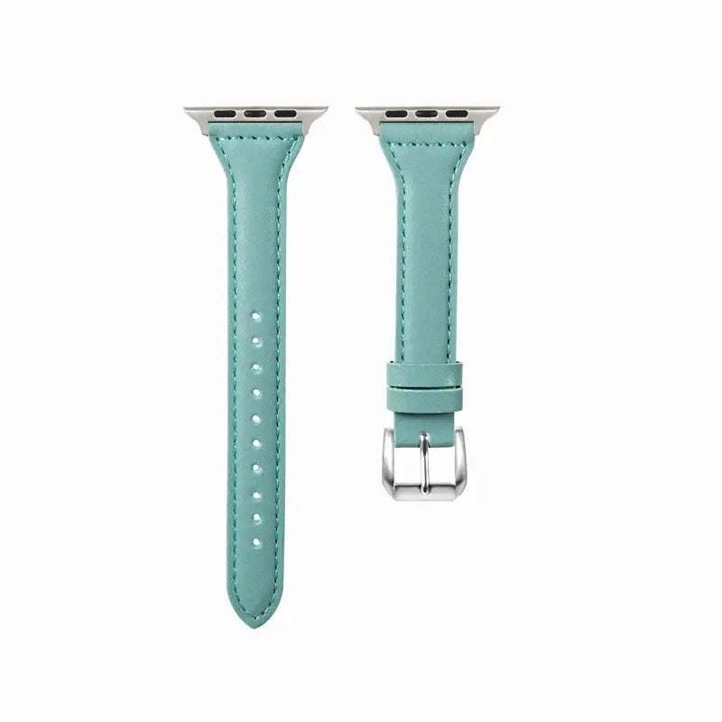 Leren Horlogebandje Smartwatch Universeel Verstelbaar 38-49mm Premium Lederen Polsband Sportief Design