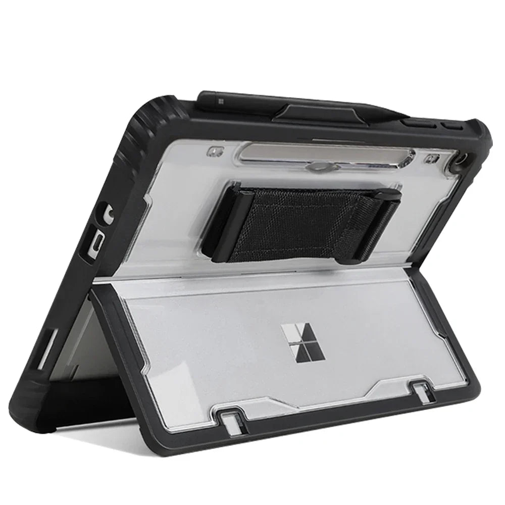 Beschermhoes voor Surface Pro & Go - Schokbestendige Tablet Case met Verstelbare Schouderband en Opbergvakken
